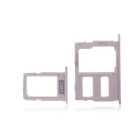 OEM SIM + SD Card Tray for Samsung Galaxy J7 Pro Pink