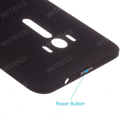 OEM Back Cover for Asus Zenfone Selfie ZD551KL Charcoal Black