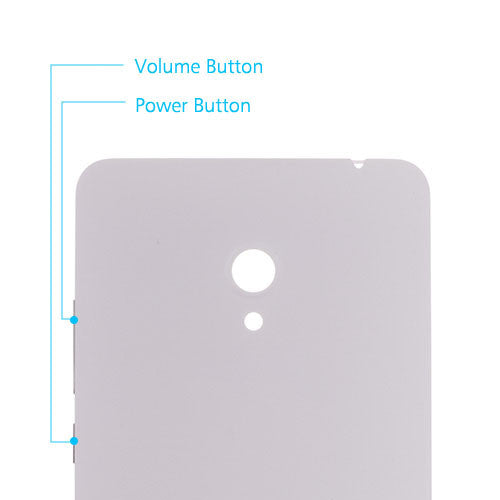 OEM Back Cover for Asus Zenfone 6 Pearl White