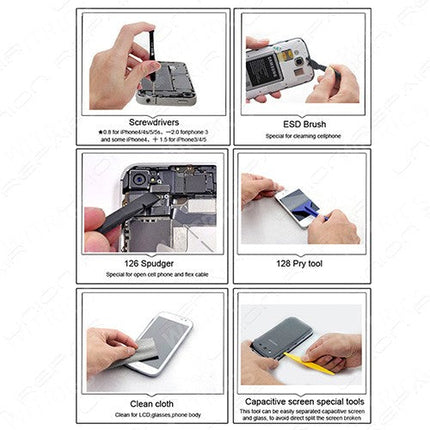 BST-606 Disassemble Tool Kit Colorful