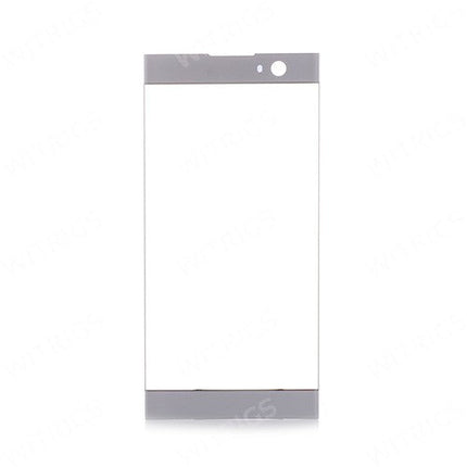 Custom Front Glass for Sony Xperia XA2 Silver