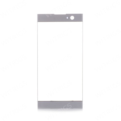 Custom Front Glass for Sony Xperia XA2 Silver