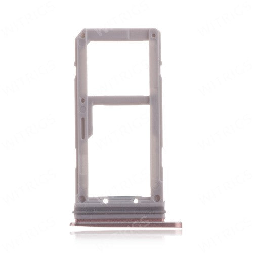 OEM Dual SIM + SD Card Tray for Samsung Galaxy S7 Pink