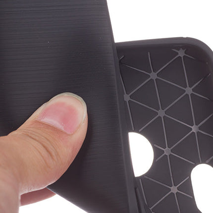 Brushed Silicon Back Shell for Xiaomi Mi 6 Black