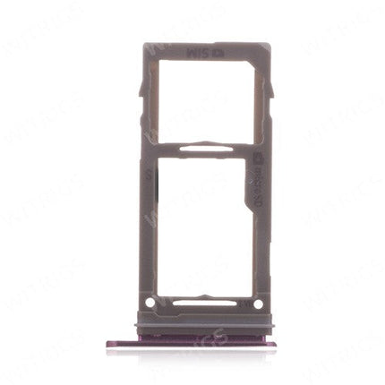 OEM SIM + SD Card Tray for Samsung Galaxy S9 Lilac Purple