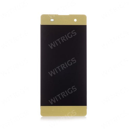 Custom LCD Screen with Digitizer Replacement for Sony Xperia XA Lime Gold
