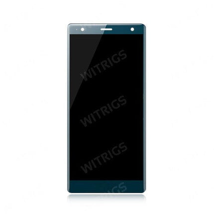 OEM LCD Screen with Digitizer Replacement for Sony Xperia XZ2 Deep Green