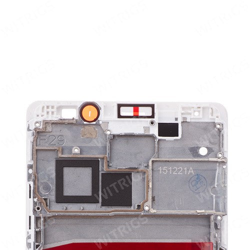 Custom LCD Supporting Frame for Huawei Mate 8 Moonlight Silver