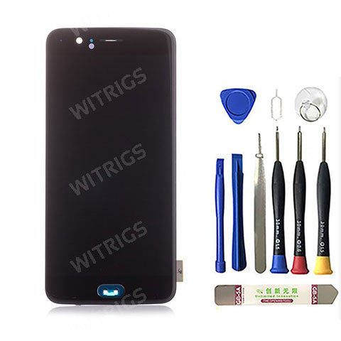 OEM Screen Replacement with Frame for OnePlus 5 Black