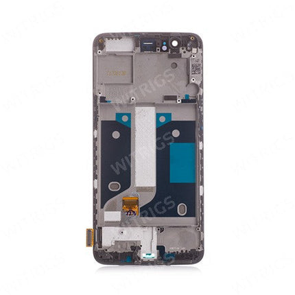 OEM Screen Replacement with Frame for OnePlus 5 Black