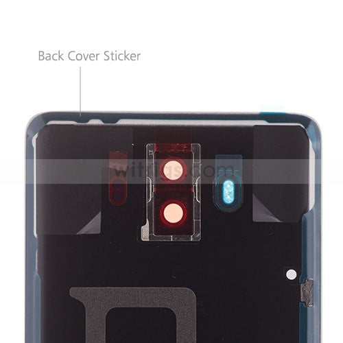 OEM Battery Cover with Camera Lens for Huawei Mate 10 Silver