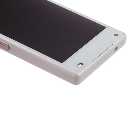 Custom Screen Replacement with Frame for Sony Xperia Z5 Compact White