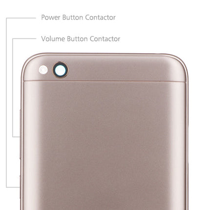 OEM Back Cover for Xiaomi Redmi 5A Gold