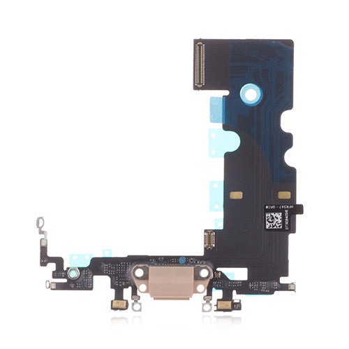 Custom Charging Port Flex for iPhone 8 Gold