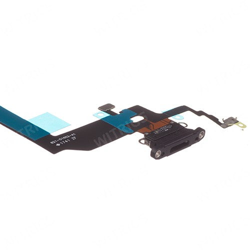 Custom Charging Port Flex for iPhone X Black