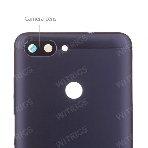 OEM Back Cover for Asus Zenfone Max Plus (M1) ZB570TL Deepsea Black