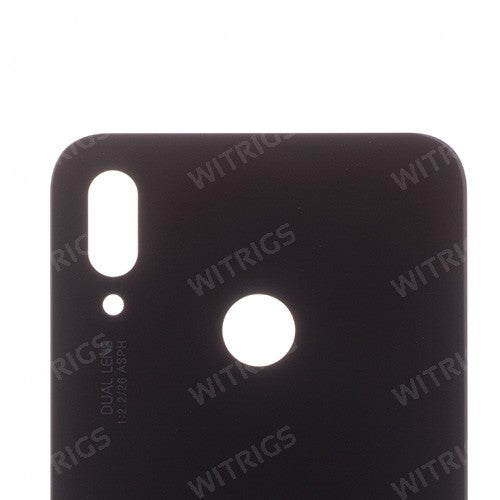 Custom Battery Cover for Huawei P20 Lite Midnight Black
