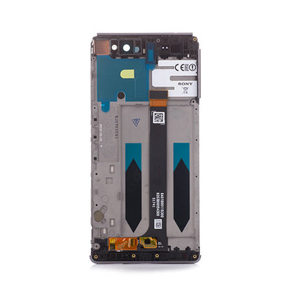 OEM Screen Replacement with Frame for Sony Xperia XA Ultra Graphite Black