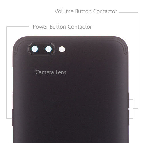 OEM Back Cover for OPPO R11 Plus Black