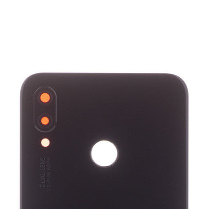 OEM Battery Cover + Camera Lens for Huawei P20 Lite Midnight Black