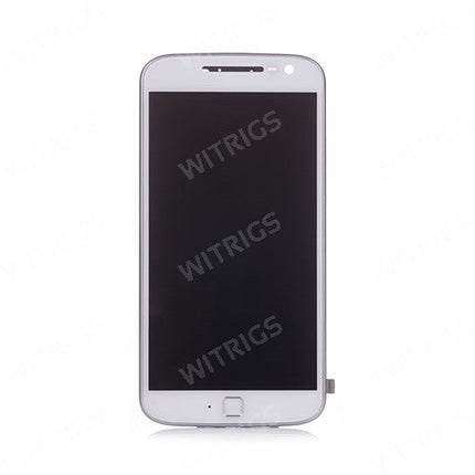 OEM LCD Screen Assembly Replacement for Motorola Moto G4 Plus White