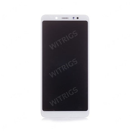 OEM Screen Replacement with Frame for Xiaomi Redmi Note 5 Pro White