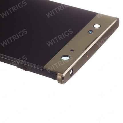 OEM Screen Replacement with Frame for Sony Xperia XA2 Ultra Gold