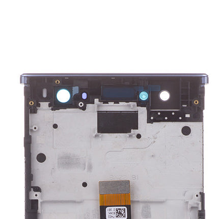 OEM Screen Replacement with Frame for Sony Xperia XA2 Ultra Blue