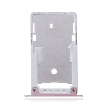 OEM SIM + SD Card Tray for Xiaomi Redmi 4X Pink