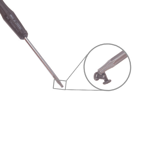 Best T6*50mm Torx Screwdriver Black