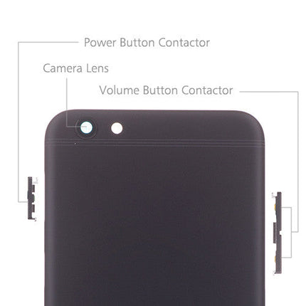 OEM Back Cover for OPPO R9s Black