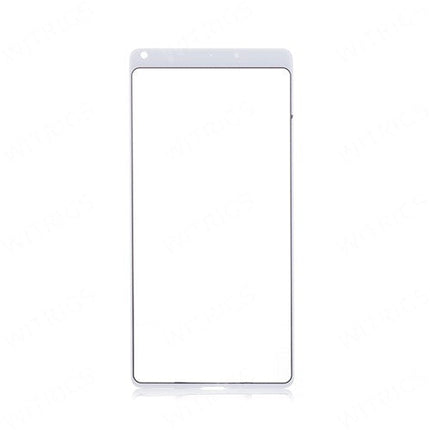 OEM Front Glass for Xiaomi Mi Mix 2 White