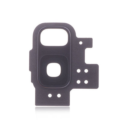 OEM Camera Lens + Camera Lens Ring for Samsung Galaxy S9 Titanium Gray