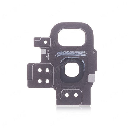 OEM Camera Lens + Camera Lens Ring for Samsung Galaxy S9 Titanium Gray