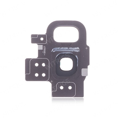 OEM Camera Lens + Camera Lens Ring for Samsung Galaxy S9 Titanium Gray