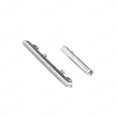 OEM Power + Volume Button for Motorola Moto G4 Play Silver