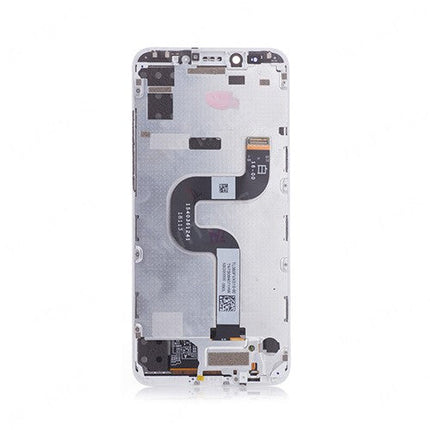 OEM Screen Replacement with Frame for Xiaomi Mi A2 White