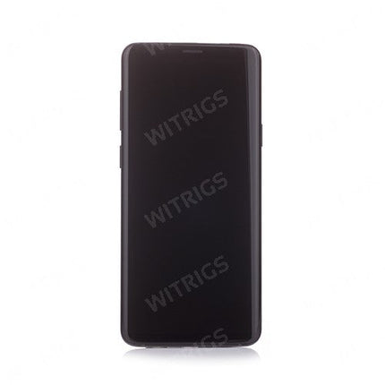 OEM Screen Replacement with Frame for Samsung Galaxy S9 Plus Midnight Black