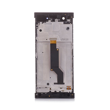 Custom Screen Replacement with Frame for Sony Xperia XA1 Black