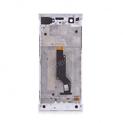 Custom Screen Replacement with Frame for Sony Xperia XA1 White
