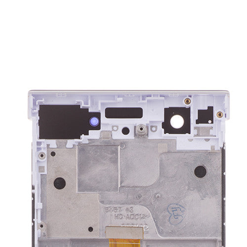 Custom Screen Replacement with Frame for Sony Xperia XA1 White