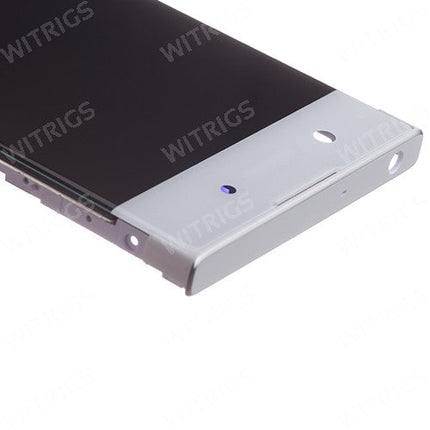 Custom Screen Replacement with Frame for Sony Xperia XA1 White