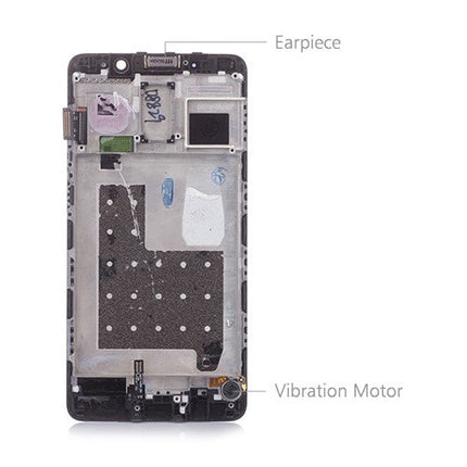 OEM Screen Replacement with Frame for Huawei Mate 9 Pro Porsche Titanium Grey