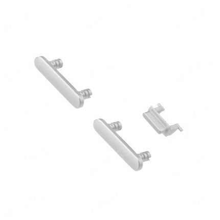 OEM Power Button + Volume Button+ Mute Button for iPhone 8 Plus Silver