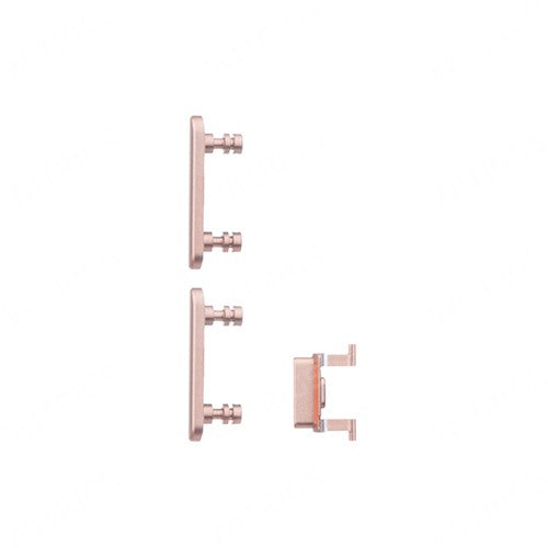 OEM Power Button + Volume Button+ Mute Button for iPhone 8 Plus Gold