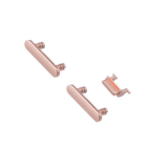 OEM Power Button + Volume Button+ Mute Button for iPhone 8 Plus Gold