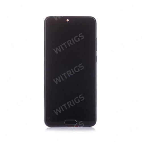 OEM Screen Replacement with Frame for Huawei P20 Black