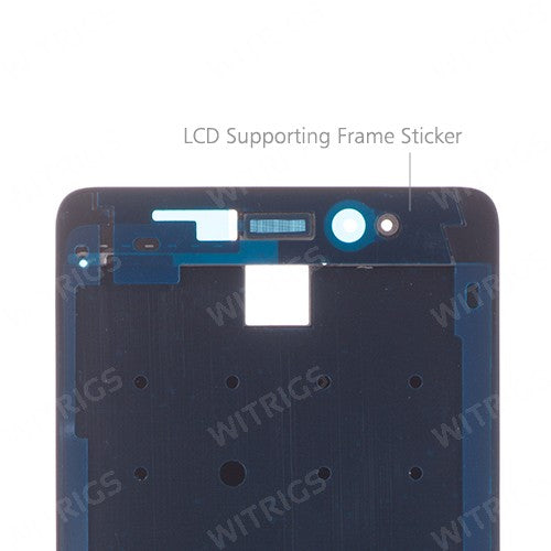 OEM LCD Supporting Frame for Xiaomi Redmi 4 High Black