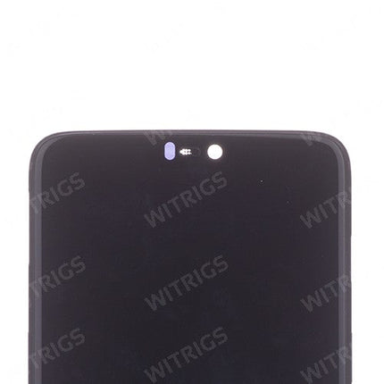 OEM Screen Replacement with Frame for OnePlus 6 Mirror Black