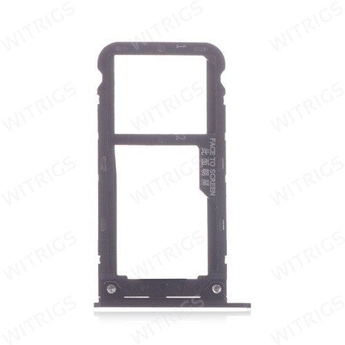 OEM SIM + SD Card Tray for Xiaomi Redmi Note 5 Pro Black